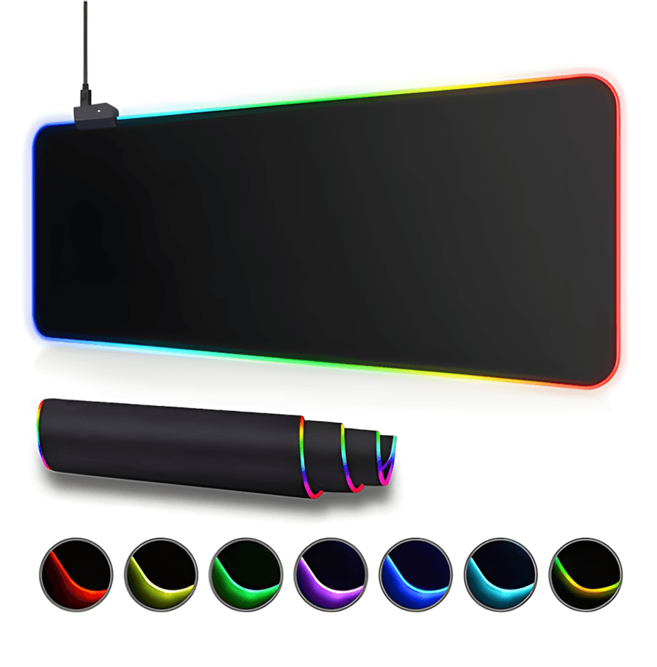 RGB LED Light Mousepad