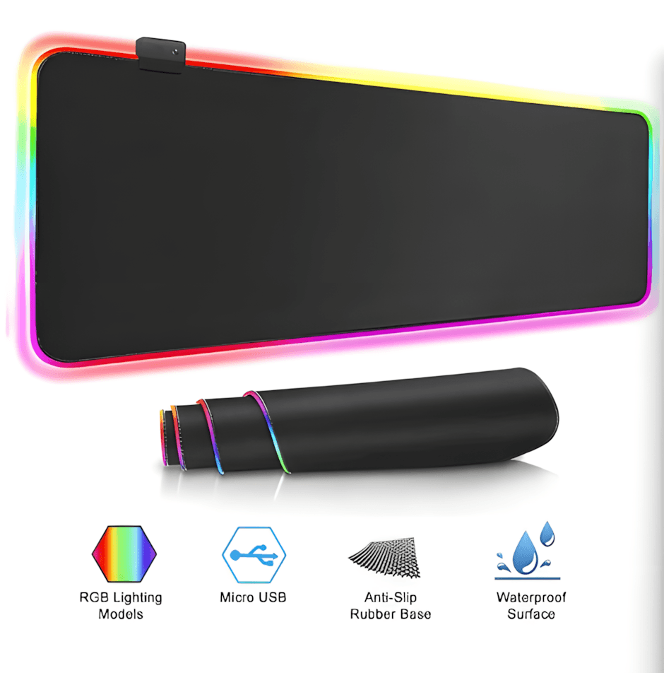 RGB LED Light Mousepad