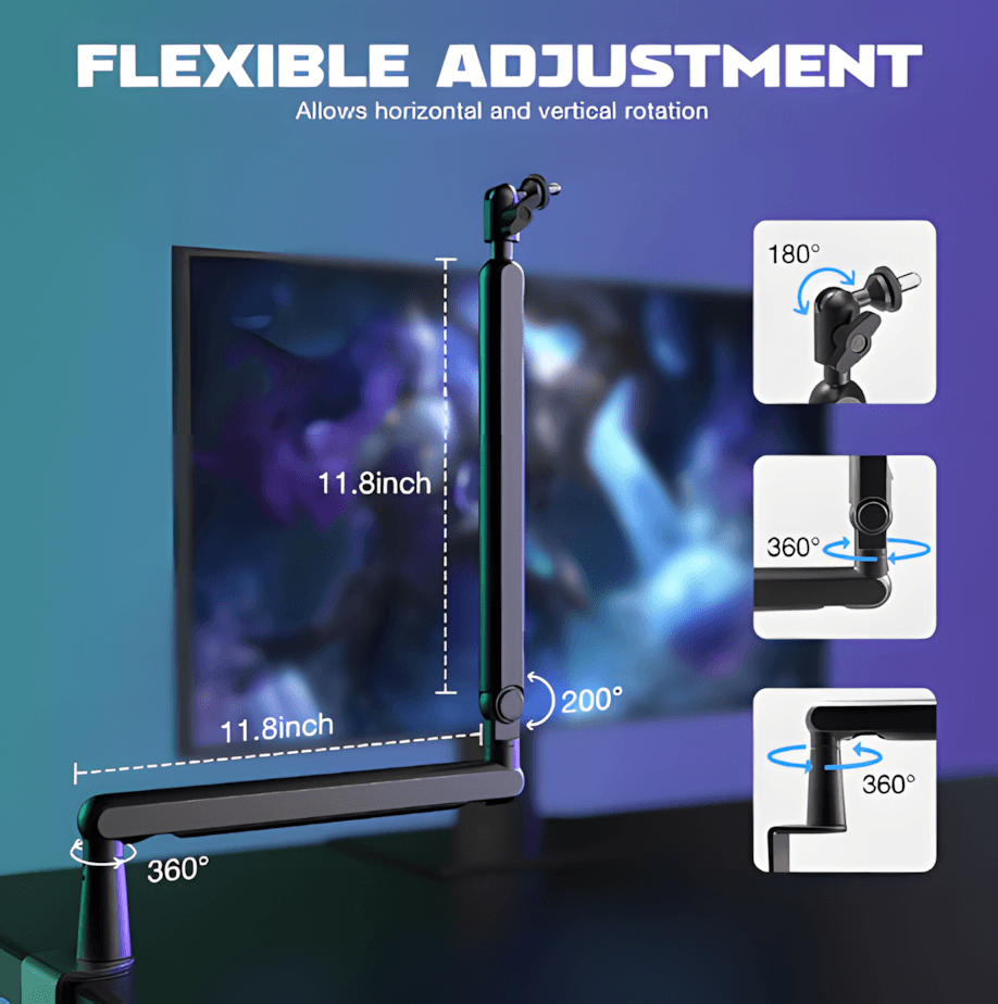 FIFINE Arm Microphone Stand