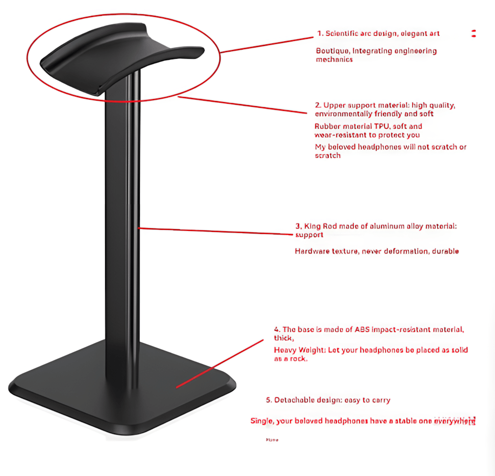 Universal Headphone Stand