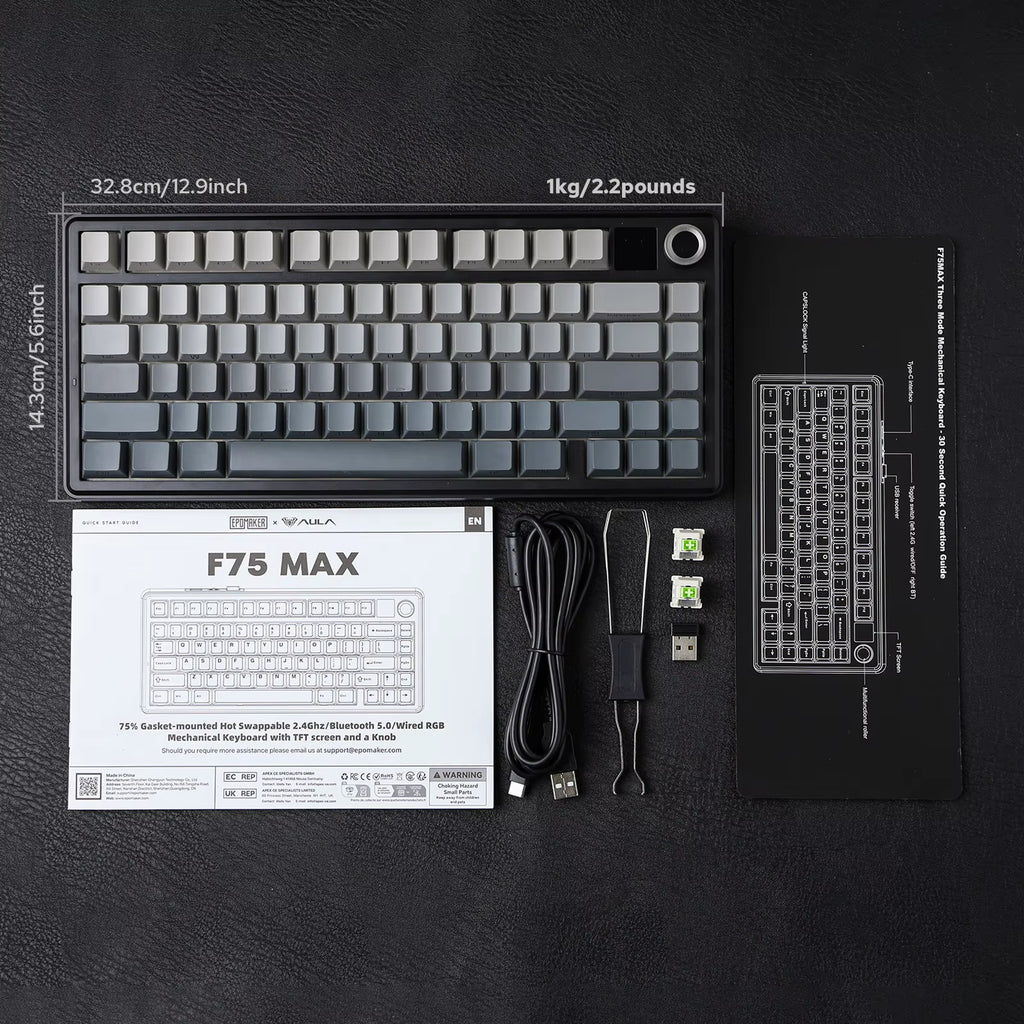 EPOMAKER X AULA F75 MAX