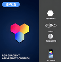 RGB Intelligent Hexagonal Wall Lamp
