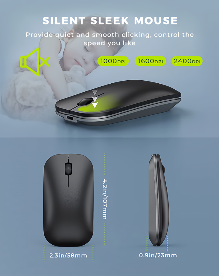 Seenda Bluetooth Keyboard and Mouse